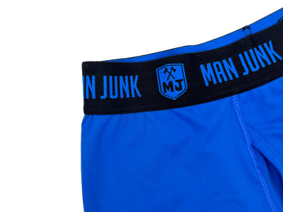 Man Junk Lifestyle Boxer Brief - Blue