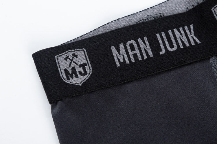 Man Junk Lifestyle Boxer Brief - Black