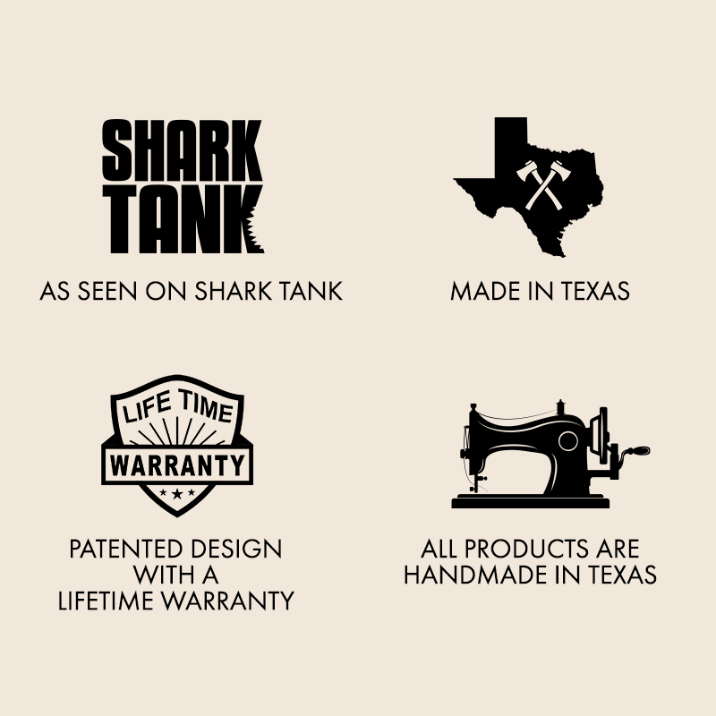 Man Junk Men's Lifestyle: As seen on Shark Tank, Patented design with lifetime warranty, handmade in Texas 