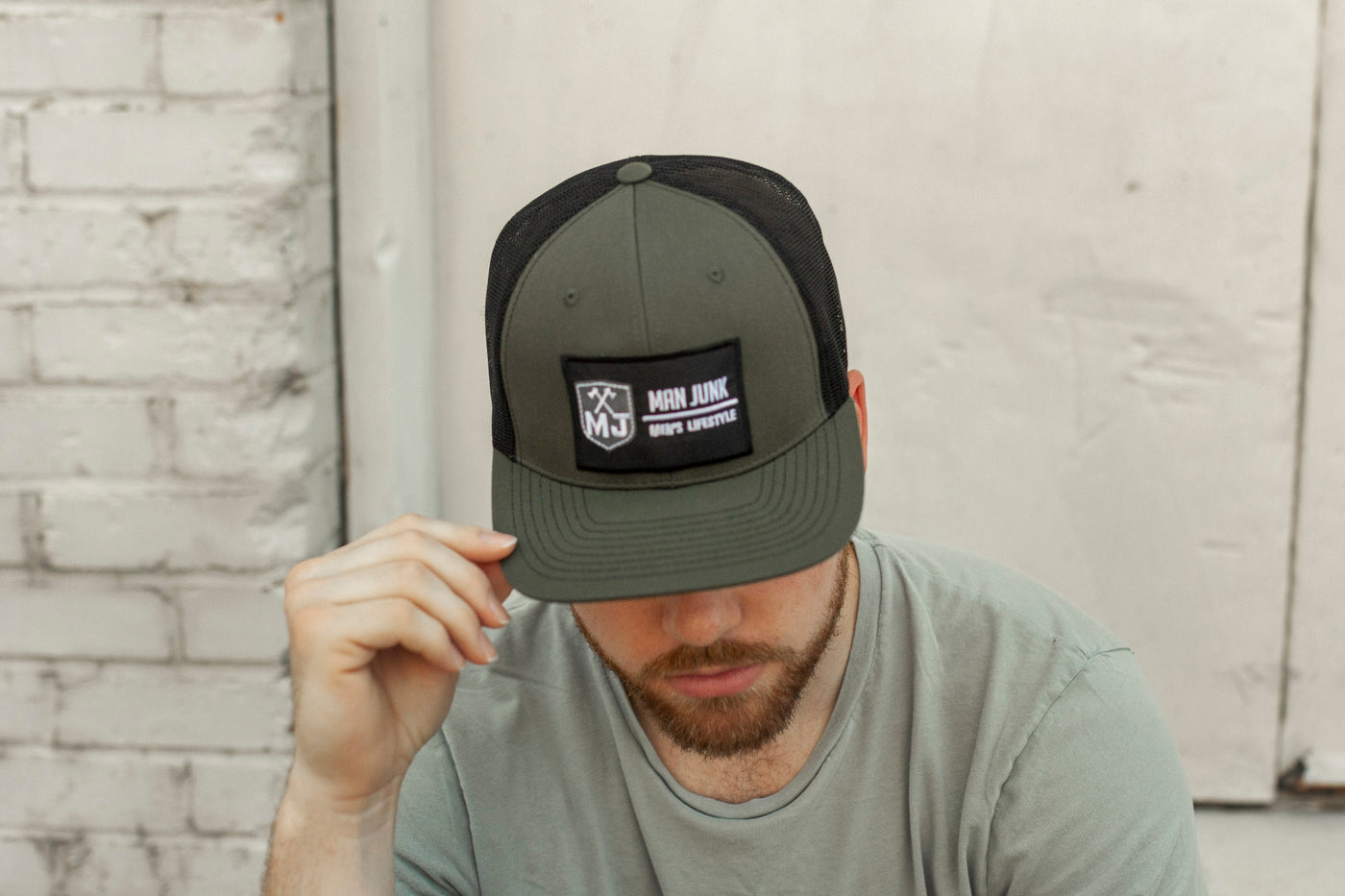 Custom Man Junk Branded Hats