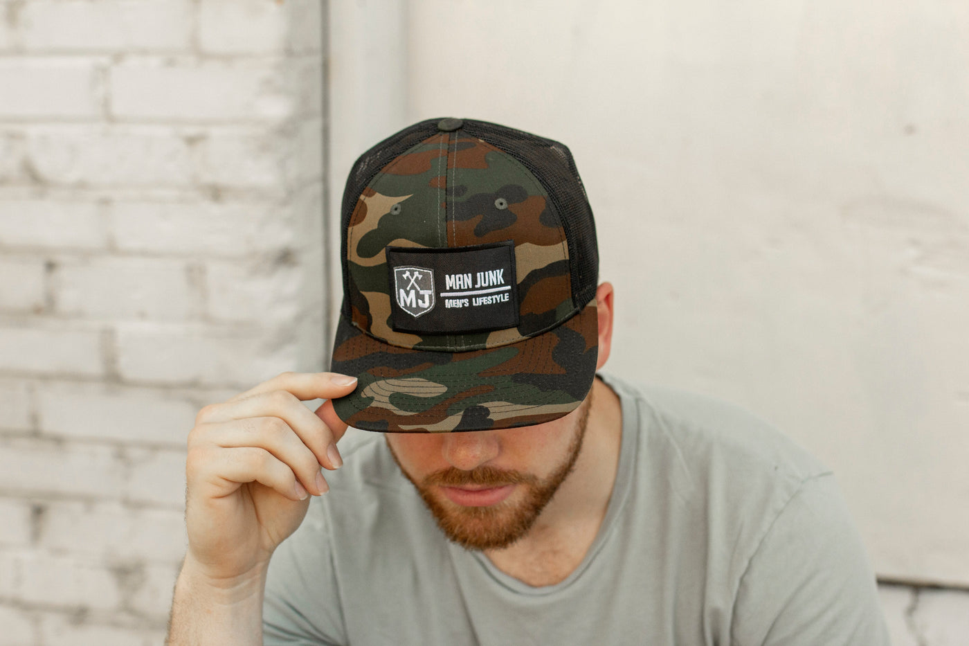 Custom Man Junk Branded Hats